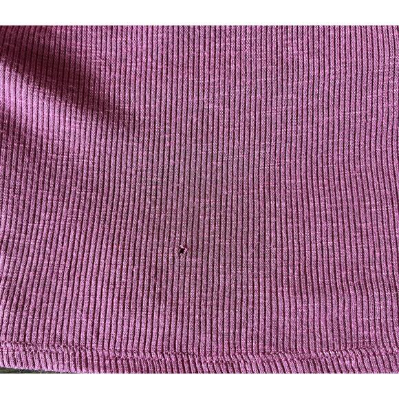 Cato Time For Everything Top Ribbed Lace Tee Long Sleeve Large - Picture 10 of 10